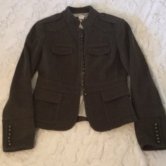 J. Crew Jackets & Blazers - 🔥Final Sale🔥 J.Crew Gorgeous Olive Wool w/Liner
